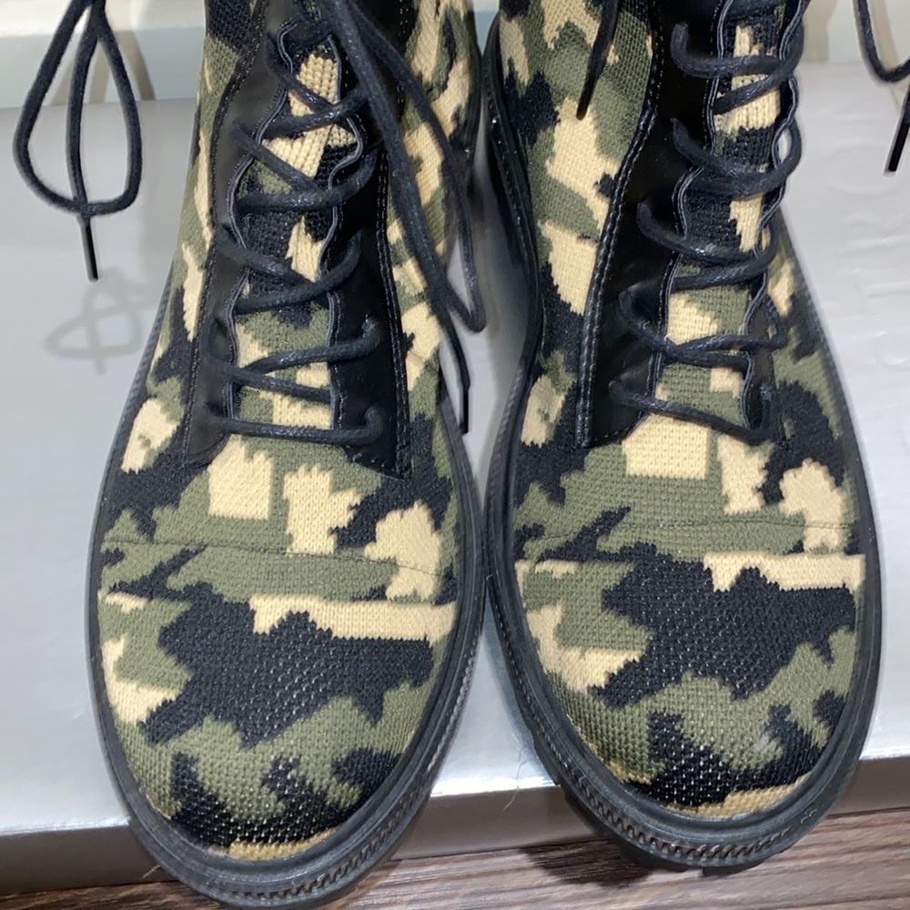 Army Print Combat Boots - image 6